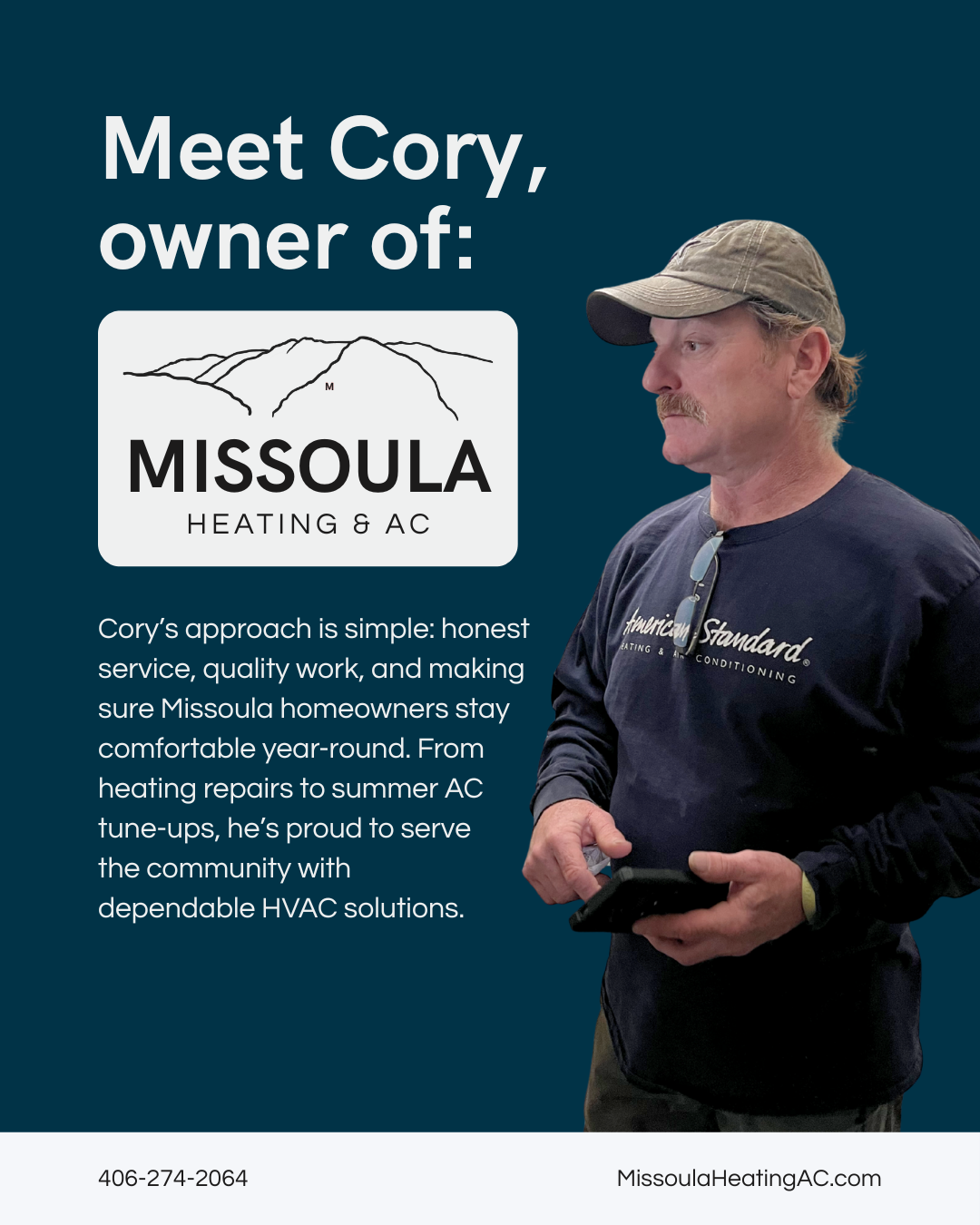Cory - Owner of Missoula Heating & AC